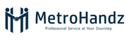 MetroHandz logo – Professional home services and cleaning solutions brand