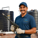 Professional water tank cleaning service