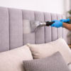 Cleaner deep-cleaning upholstered headboard Fabric Headboard Cleaning